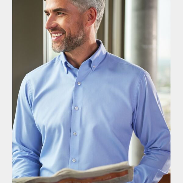 Brook Taverner Toronto Long Sleeve Oxford Shirt Thumbnail