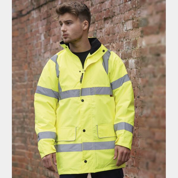 Warrior Hi-Vis Traffic Jacket Thumbnail