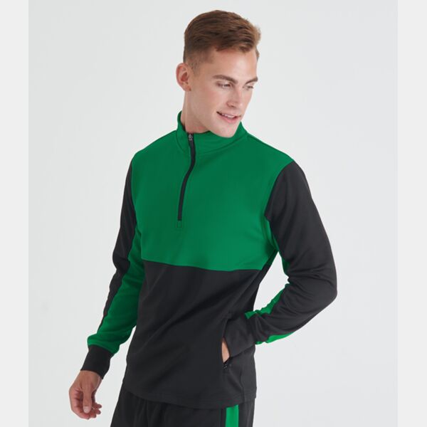Finden + Hales 1/4 Zip Tracksuit Top Thumbnail