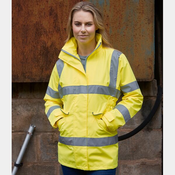 Yoko Ladies Hi-Vis Executive Jacket Thumbnail
