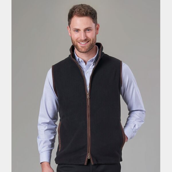Brook Taverner Unisex Cincinnati Fleece Gilet Thumbnail