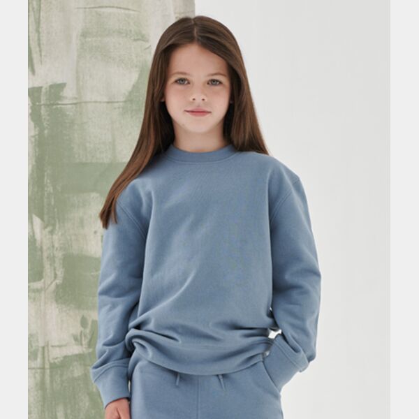 SF Clothing Kids Sustainable Fashion Curved Hem Sweatshirt Thumbnail