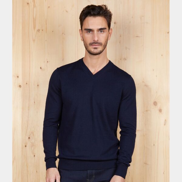 NEOBLU Sullivan V Neck Sweater Thumbnail