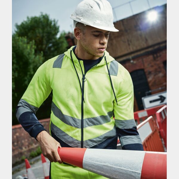 Regatta High Visibility Pro Full Zip Hoodie Thumbnail