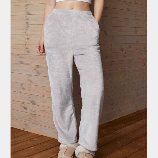 Brand Lab Ladies Plush Fleece Lounge Trousers Thumbnail
