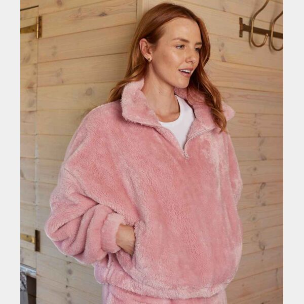 Brand Lab Ladies Fluffy 1/4 Zip Fleece Thumbnail