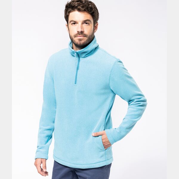 Kariban Enzo Zip Neck Micro Fleece Thumbnail