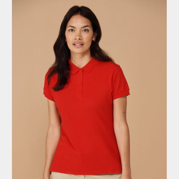 Henbury Ladies Modern Fit Cotton Piqué Polo Shirt Thumbnail