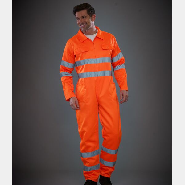 Yoko Hi-Vis Poly/Cotton Coverall Thumbnail