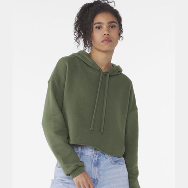Bella Ladies Cropped Hoodie Thumbnail