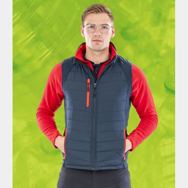 Result Genuine Recycled Compass Padded Gilet Thumbnail