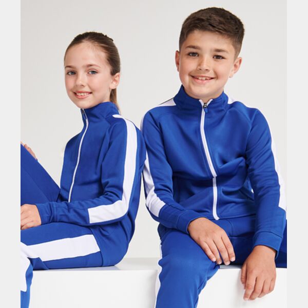 Finden + Hales Kids Knitted Tracksuit Top Thumbnail