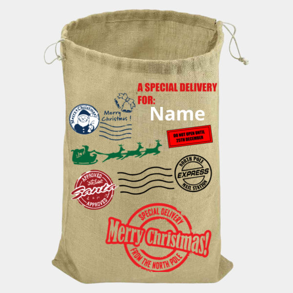 Personalised Christmas Present Sack Thumbnail